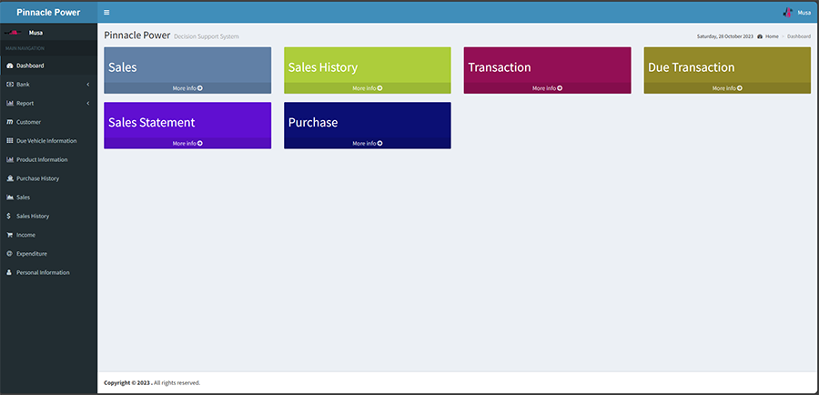 Petrol Pump and Office Management System 