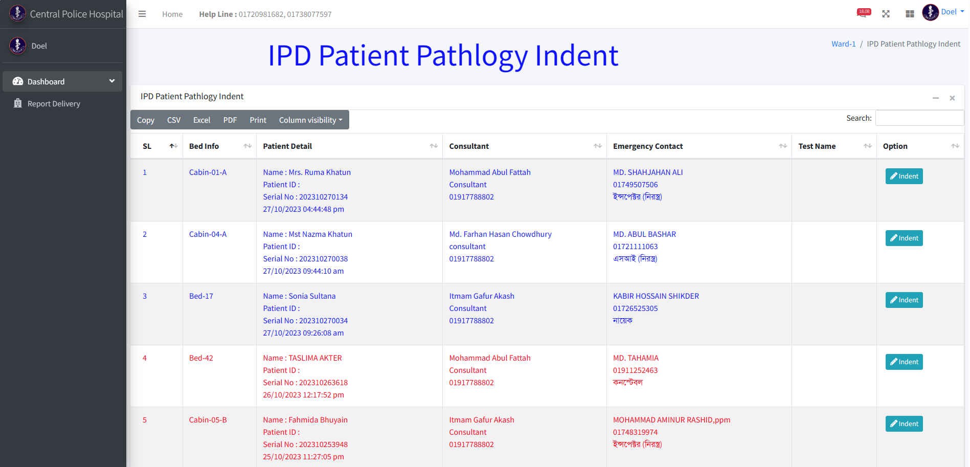 Integrated Hospital Management System (HMS)